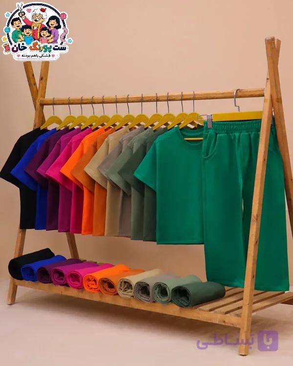 تیشرت شلوار دورس CFCS color wave — تصویر 1