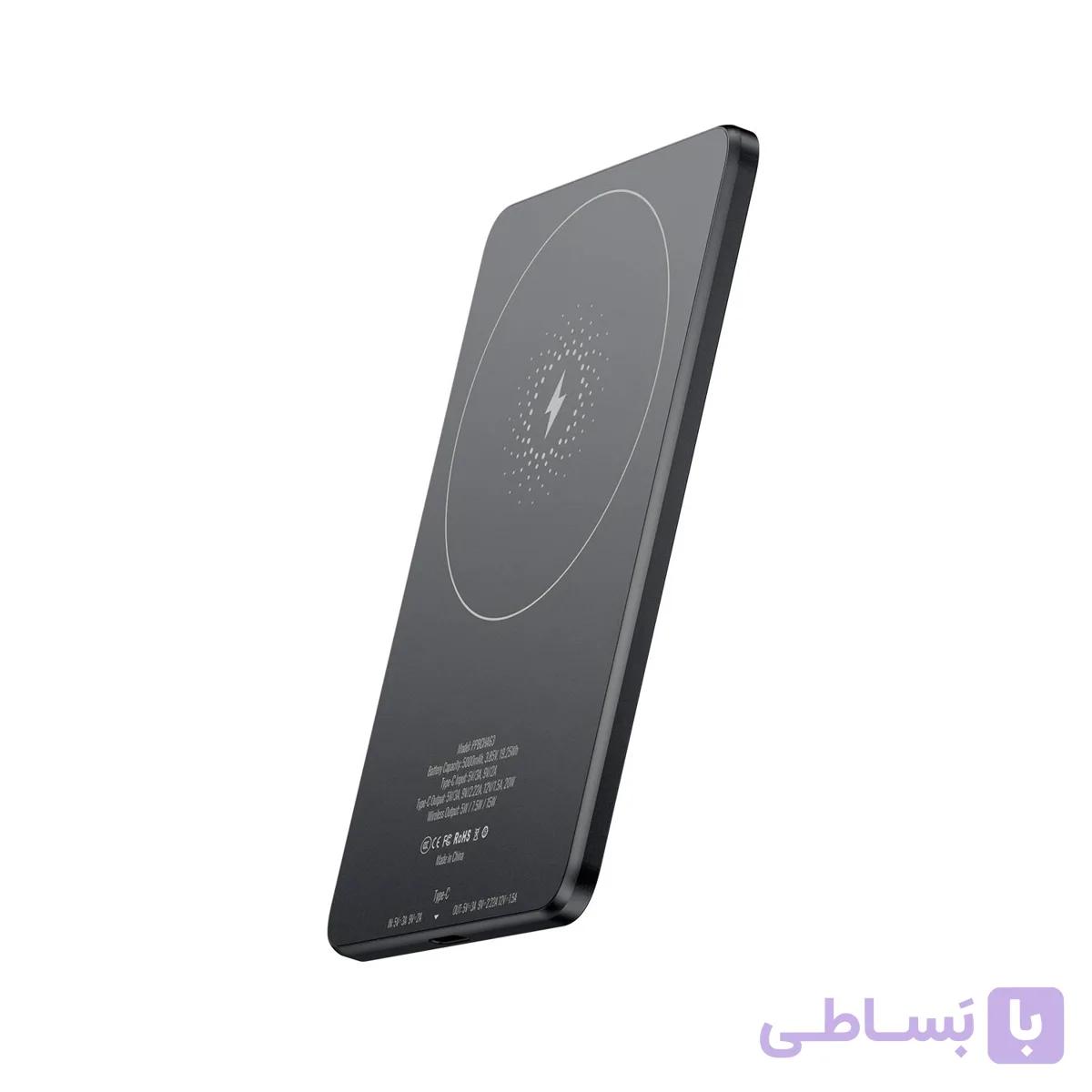 پاوربانک 20 وات فوق نازک 5000 میلی آمپر مگ سیف پاورولوژی مدل Powerology PPBCHA63 — تصویر 1