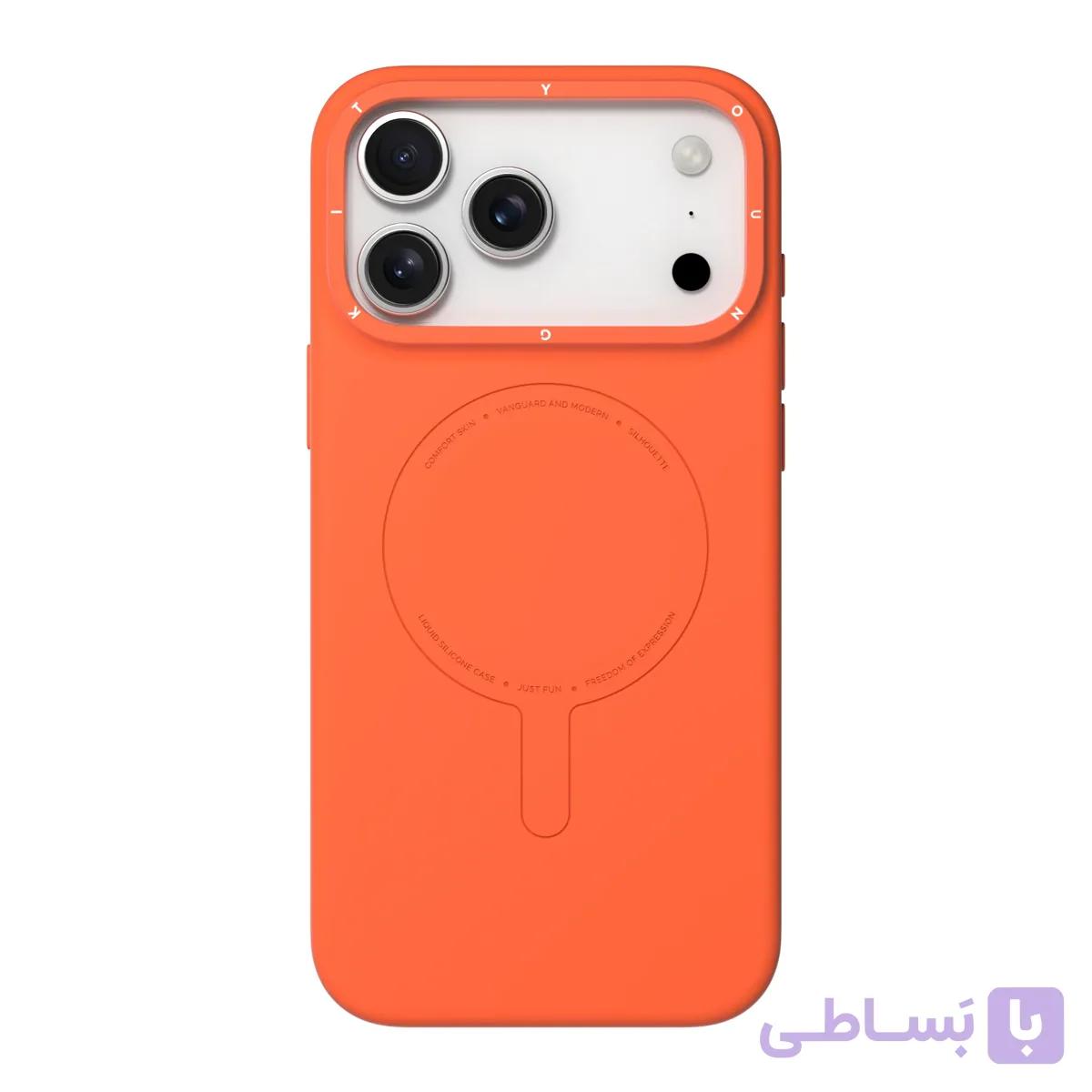 کاور سیلیکون YOUNGKIT مدل Morandi Silicone مناسب برای iPhone 17 Pro — تصویر 1