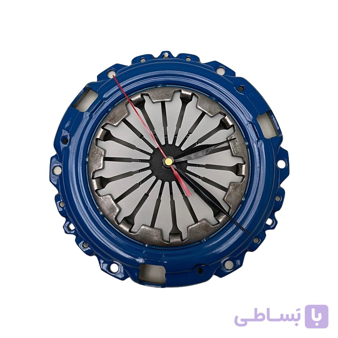 ساعت صفحه کلاچ دست ساز | یک اثر هنری صنعتی برای دیوار شما — تصویر 1