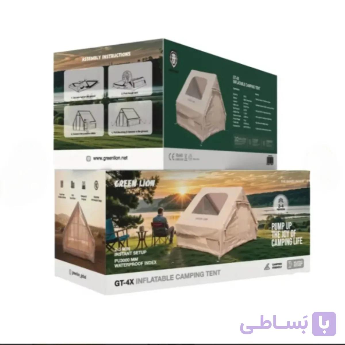 چادر مسافرتی بادی Green Lion مدل GT‑4X — تصویر 1