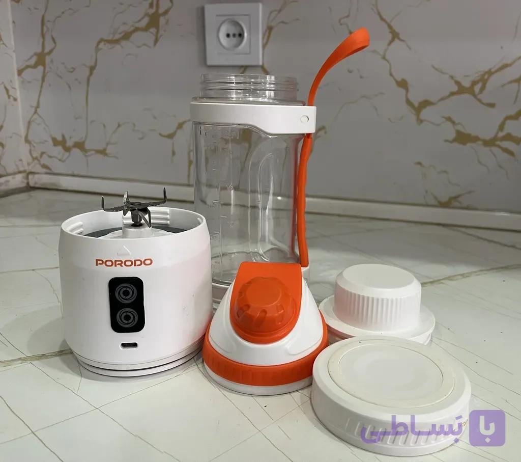 شیکر شارژی پرودو مدل PD-PBLNDR ظرفیت 700 میلی‌لیتر — تصویر 1