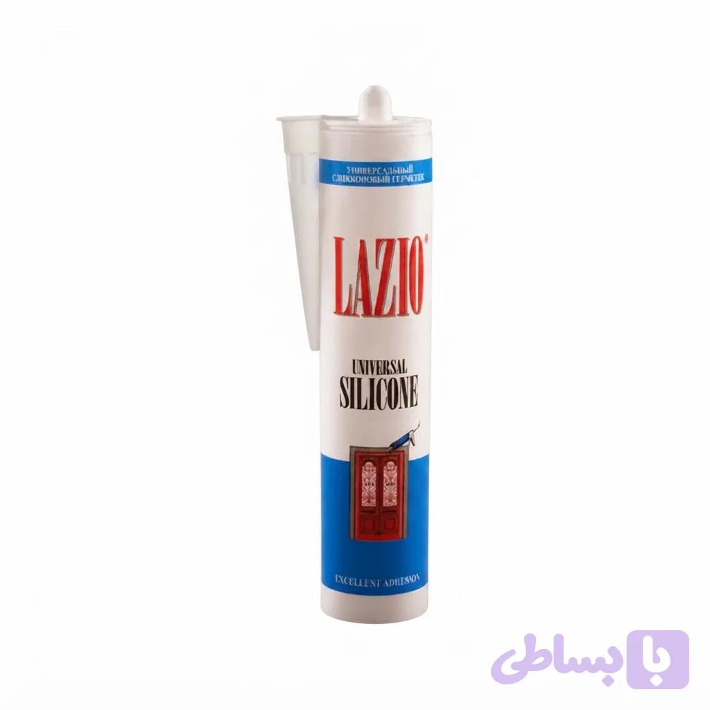 چسب سیلیکون لازیو مناسب شیشه، سنگ، سرامیک و سطوح