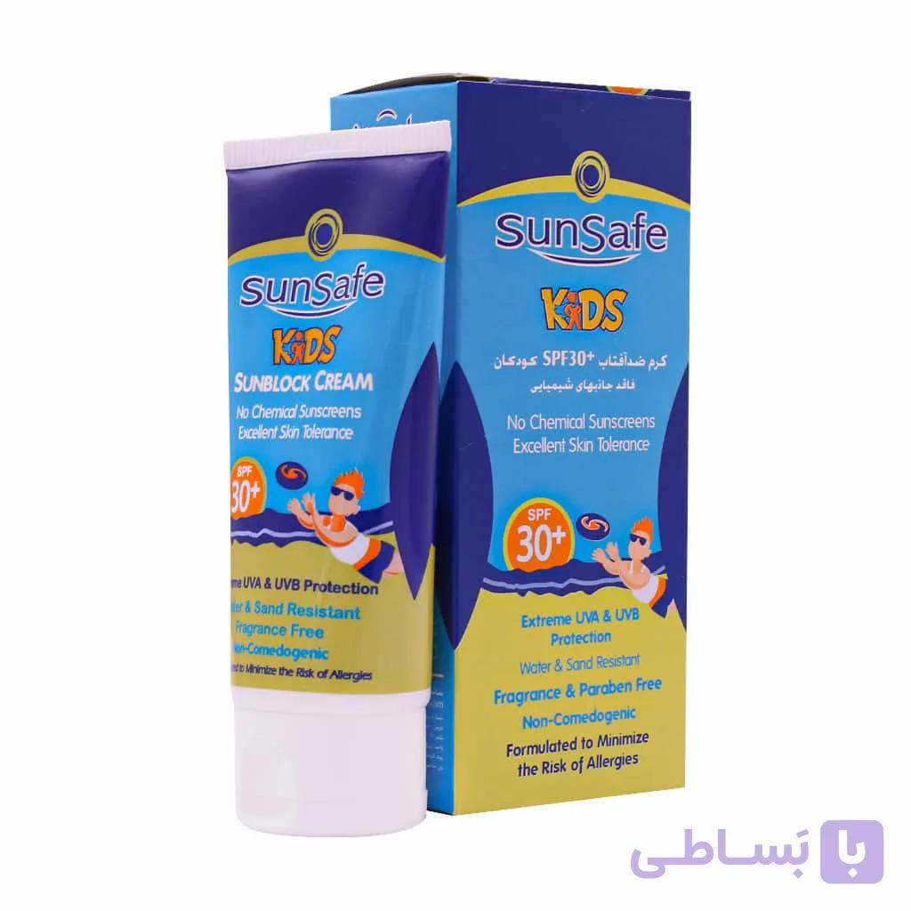 ضد آفتاب کودک spf 30 فاقد جاذبهای شیمیایی