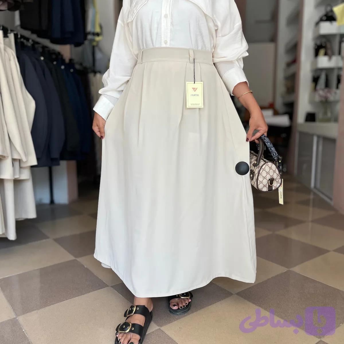 دامن ریزشی دخترانه کد0050