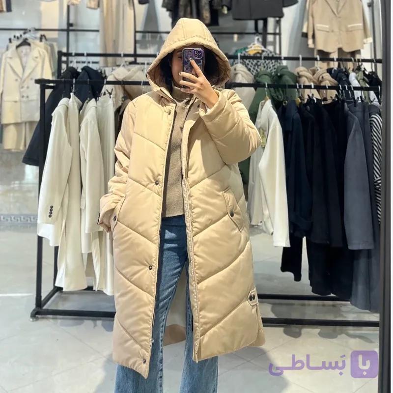 کاپشن بلند اور سایز زنانه — تصویر 1