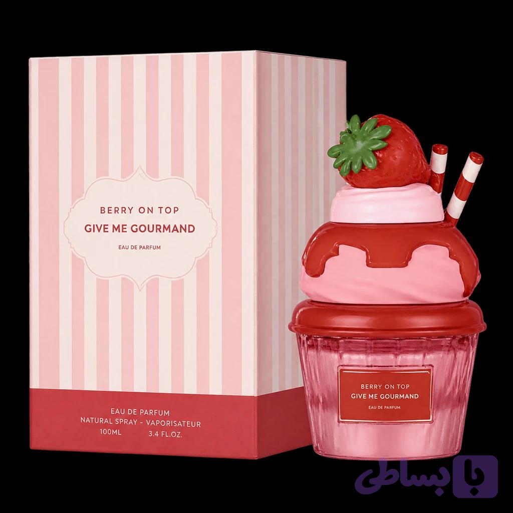 ادکلن زنانه لطافه مدل Berry On Top (کاپ کیک توت فرنگی)🍓🎀 — تصویر 1