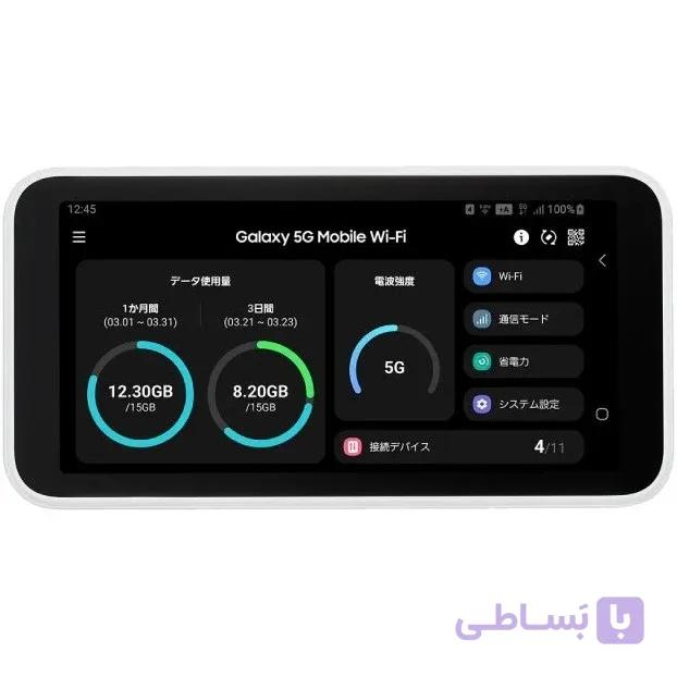 مودم جیبی سامسونگ گلکسی مدل SCR01 با قابلیت پشتیبانی از 5G.استوک — تصویر 1