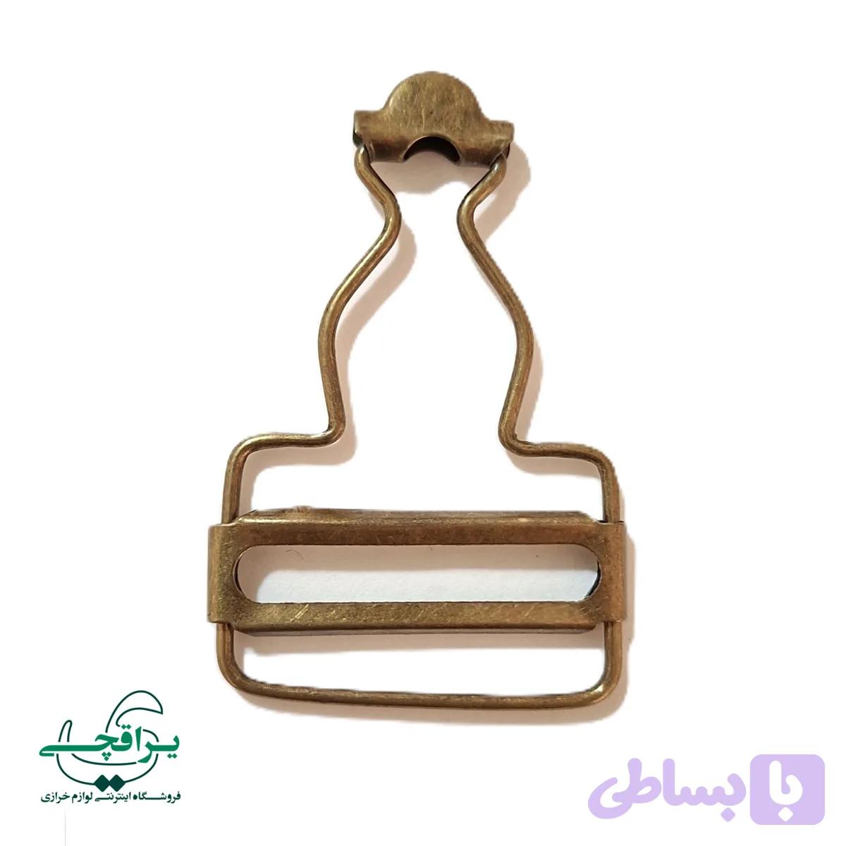 سگک سارافون زرد قلم سایز ۳ (۲۰۰ عدد) — تصویر 1