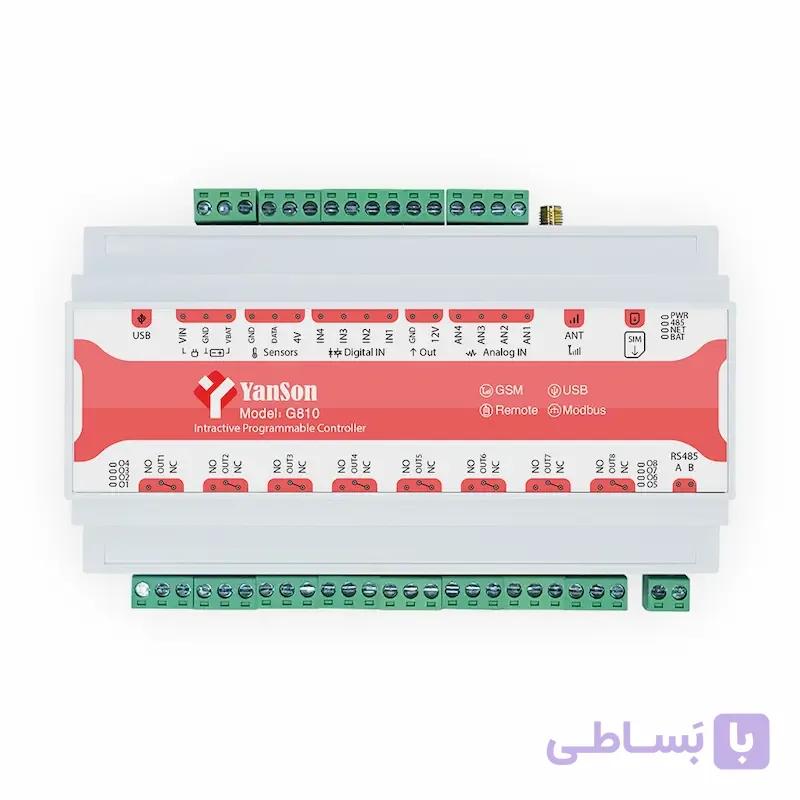 کنترلر پیامکی سیمکارتی هشت کانال YanSon مدل G810