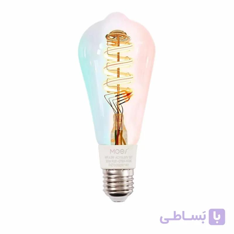 لامپ ادیسونی ۵W هوشمند MOES مدل RGB
