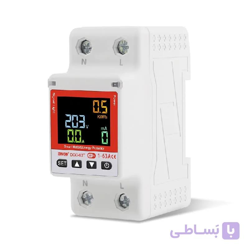 فیوز مینیاتوری هوشمند TUYA با نمایش مصرف انرژی مدل TY-L — تصویر 1