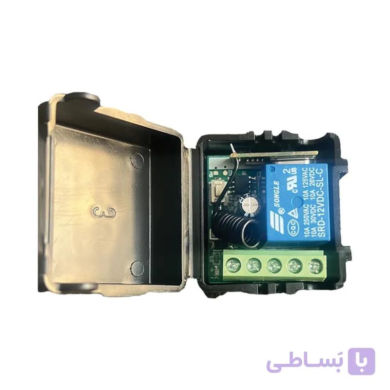 رله سوئیچ تک کانال ۱۲ ولت مدل RF-433