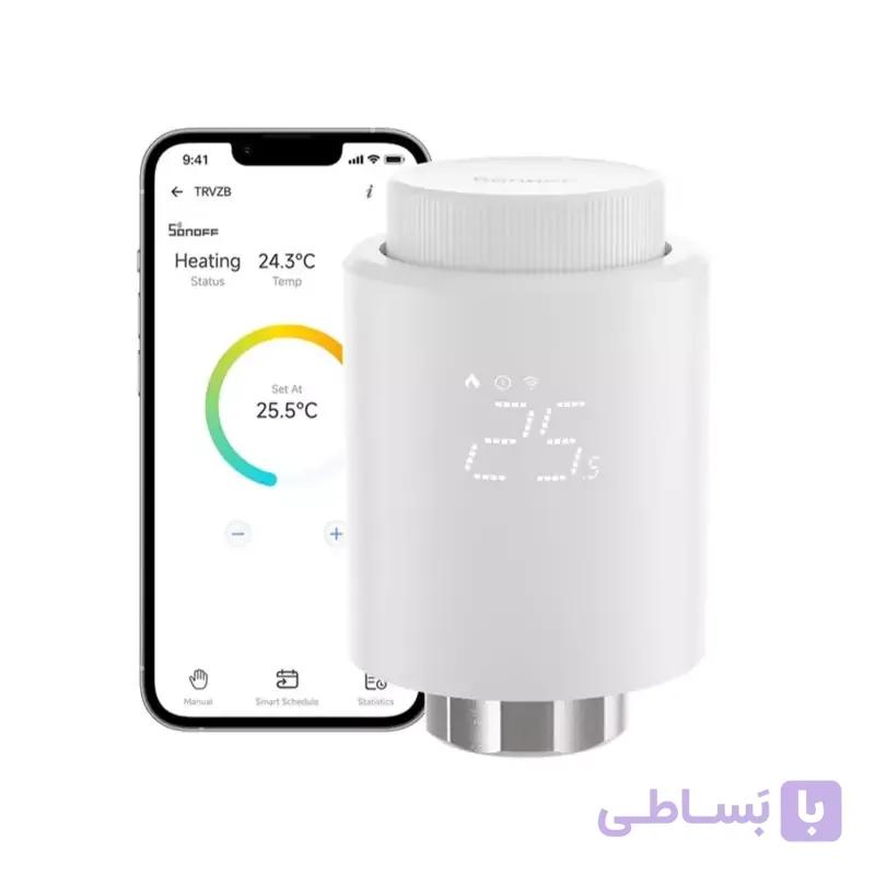 ترموستات هوشمند رادیاتور زیگبی SONOFF مدل TRVZB — تصویر 1