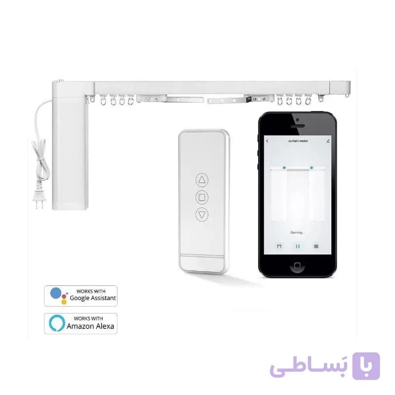 پرده برقی هوشمند MOES مدل WZC — تصویر 1