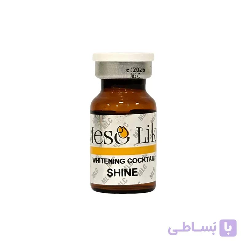 کوکتل مزوتراپی روشن‌کننده و شفاف‌کننده پوست مزولایک شاین