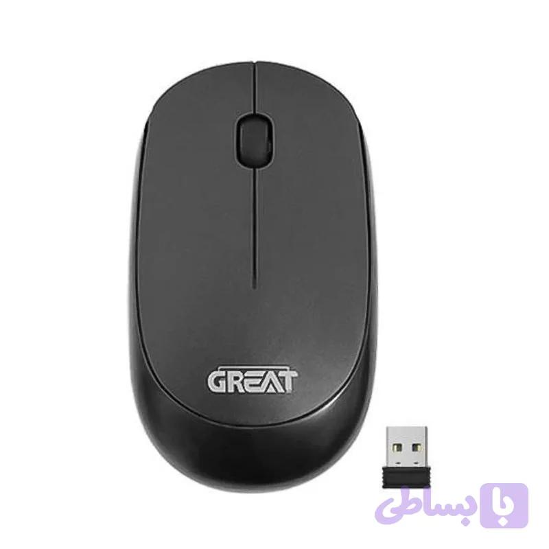 ماوس بی سیم گریت مدل Great GR-770 — تصویر 1