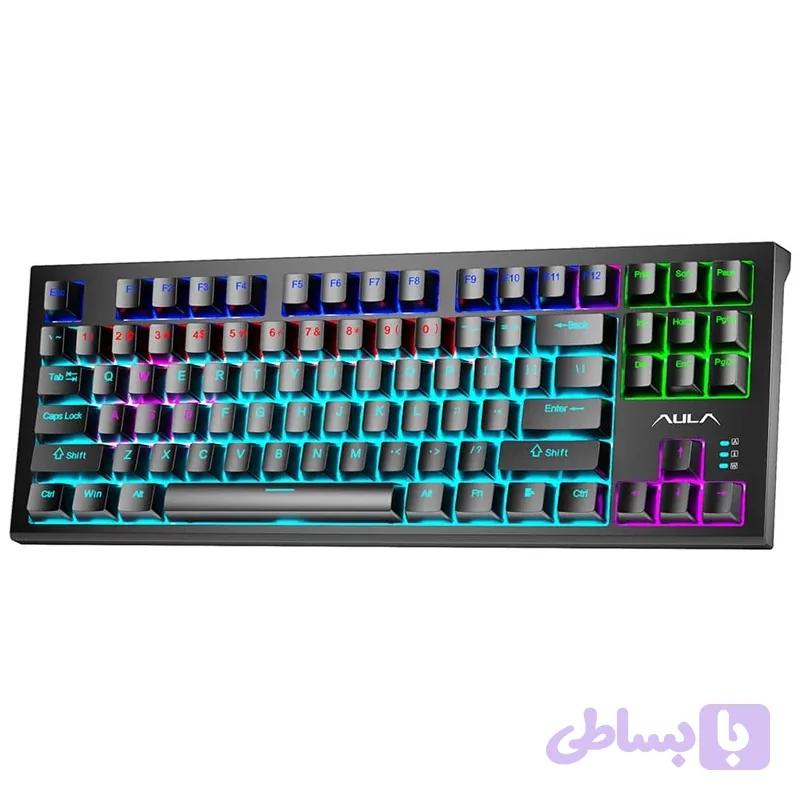کیبورد گیمینگ آئولا مدل F3032 با سیم مکانیکال — تصویر 1