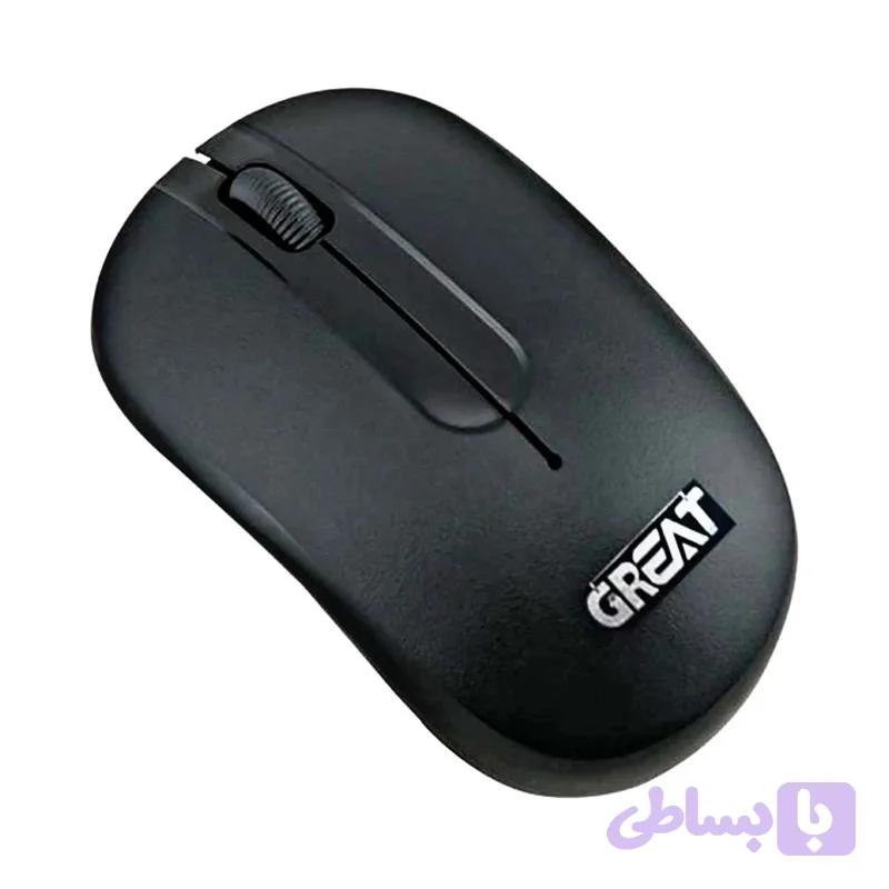 ماوس بی سیم گریت مدل Great GR-750 — تصویر 1