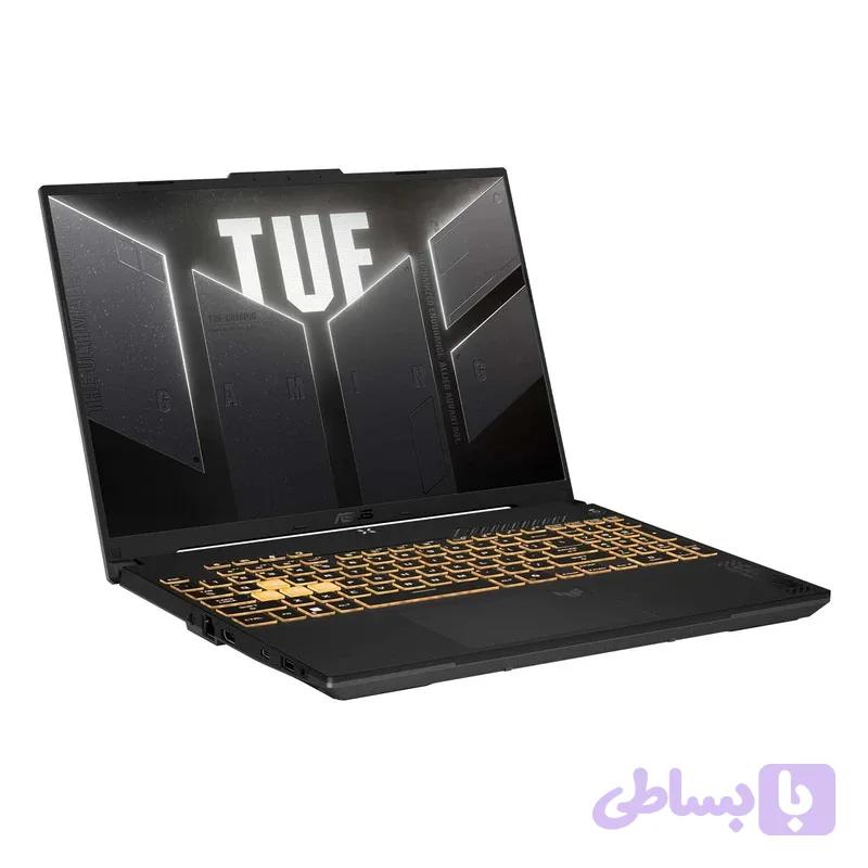 لپ تاپ 16 اینچی ایسوس مدل TUF Gaming F16 FX607VU-RL081-Core 5 210H-RTX4050 6GB-16GB DDR5 4800MHz-1TB SSD-FHD 144Hzلپ تاپ 16 اینچی ایسوس مدل TUF Gaming F16 FX607VU-RL081-Core 5 210H-RTX4050 6GB-16GB DDR5 4800MHz-1TB SSD-FHD 144Hz — تصویر 1