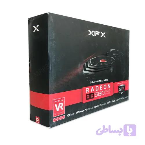 جعبه کارت گرافیک XFX RX580 8G (جعبه خالی، استوک)