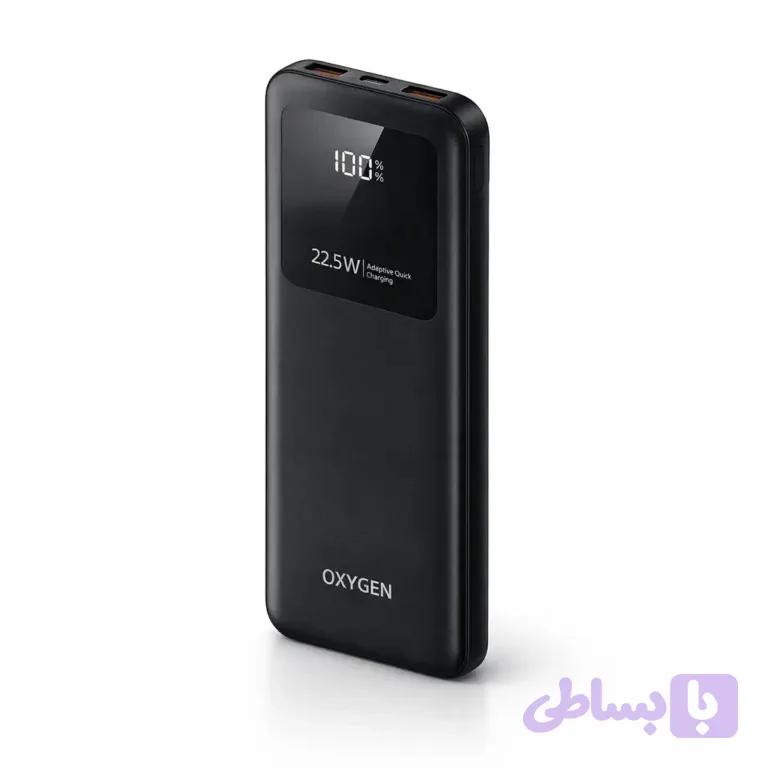 پاوربانک ۱۰هزار OX100 22.5W اکسیژن/OXYGEN — تصویر 1