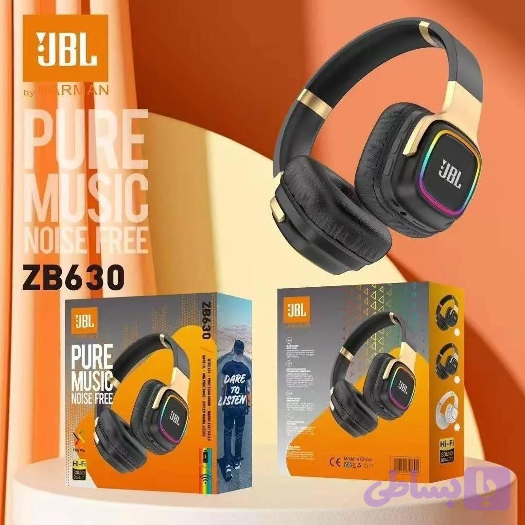 هدفون بی‌سیم جی بی ال مدل ZB630 با رقص نور RGB — تصویر 1