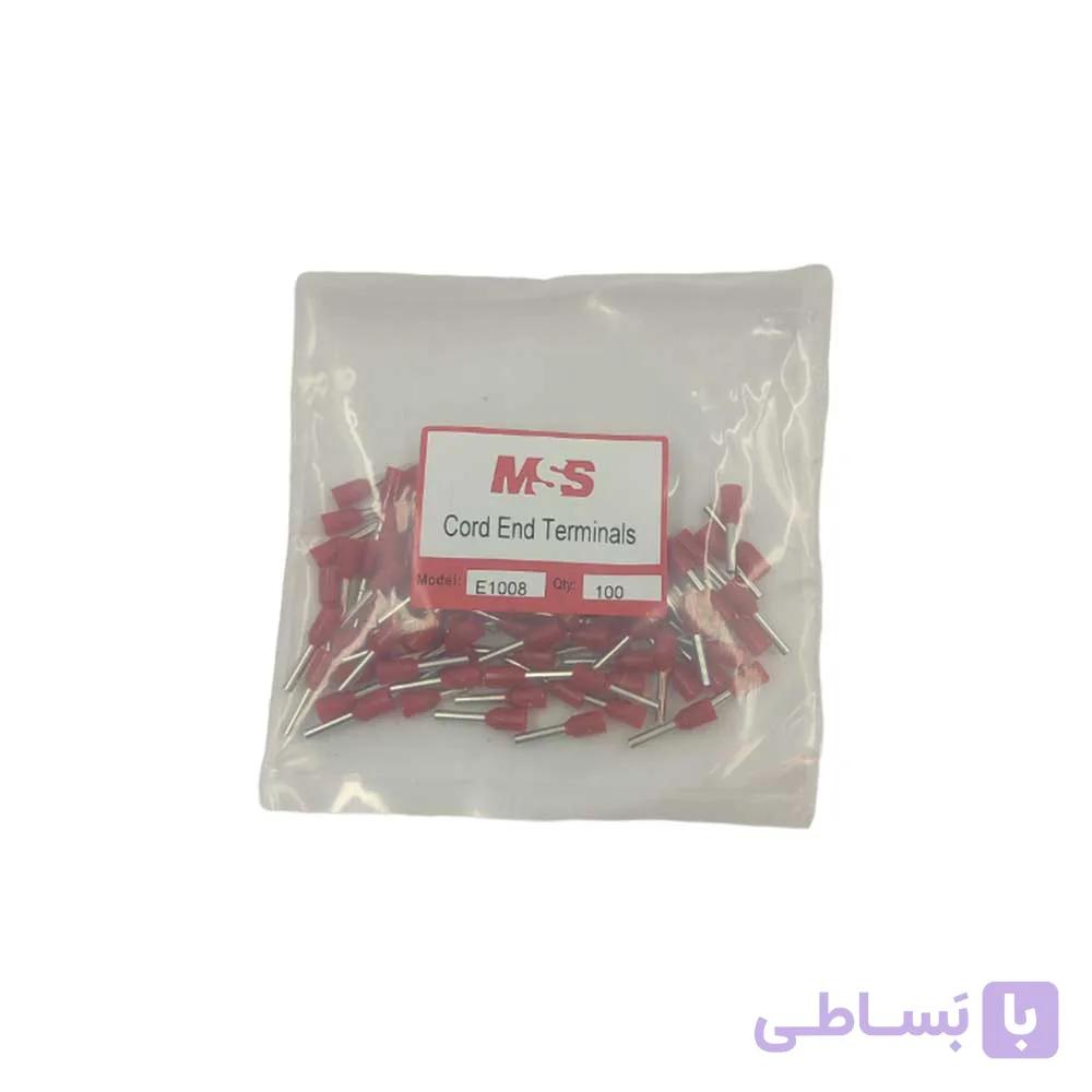 وایرشو سوزنی مسی روکش دار سایز 1 مدل E1008 بسته 100 تایی — تصویر 1