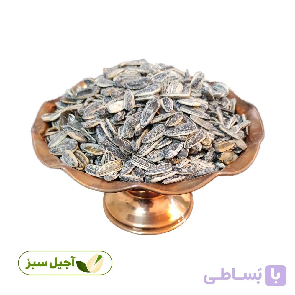 تخمه آفتابگردان گلپر درجه یک آجیل سبز — تصویر 1