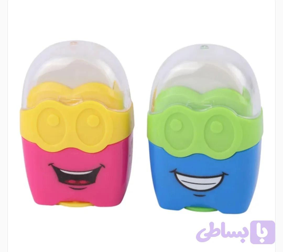تراش مخزن دار و پاک کن لبخند پیکاسو