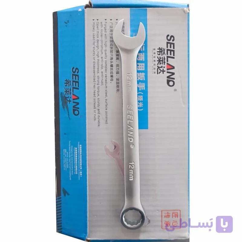 آچار یکسر تخت یکسر رینگی سایز 12mm سیلند کدXLD-30307/12mm — تصویر 1