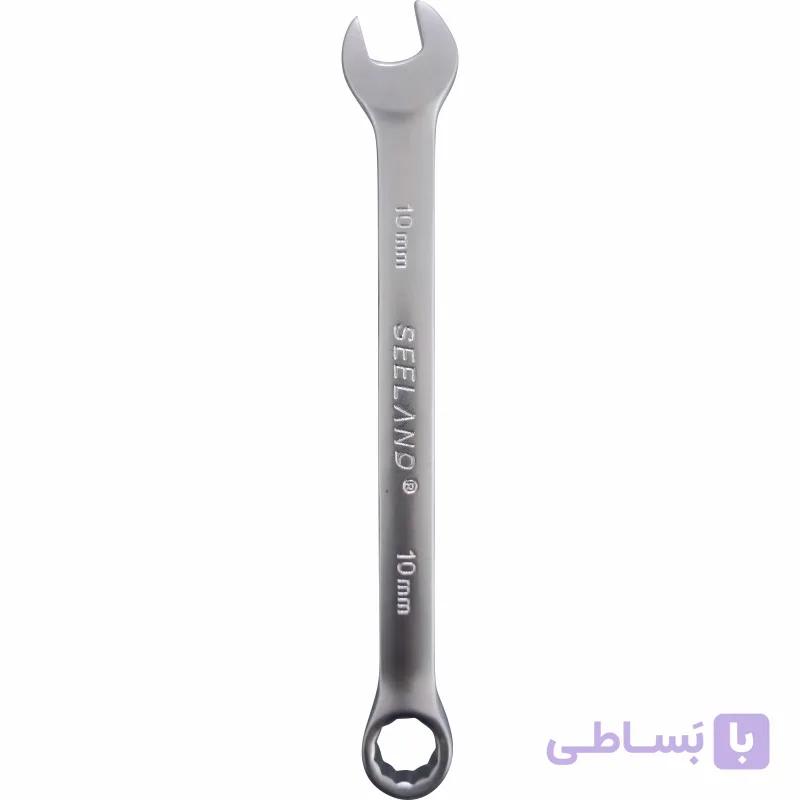 آچار یکسر تخت یکسر رینگی سایز 10mm سیلند کدXLD-30305/10mm — تصویر 1