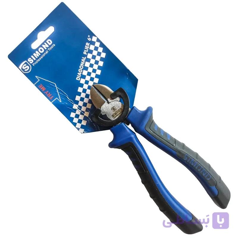 انبر سیم چین سایموند مدل TSS DROY – 06 سایز 6 اینچ — تصویر 1