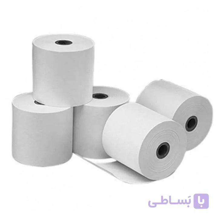 کاغذ پرینتر حرارتی با قابلیت چاپ آبی 8 سانتی