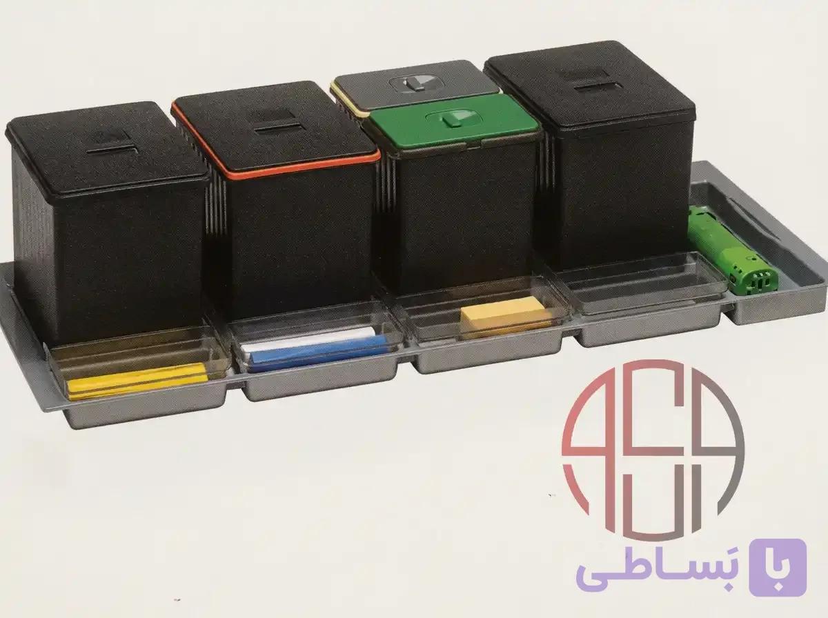 سطل زباله زیر سینکی رومانا پلاستیک ایتالیا کد 905