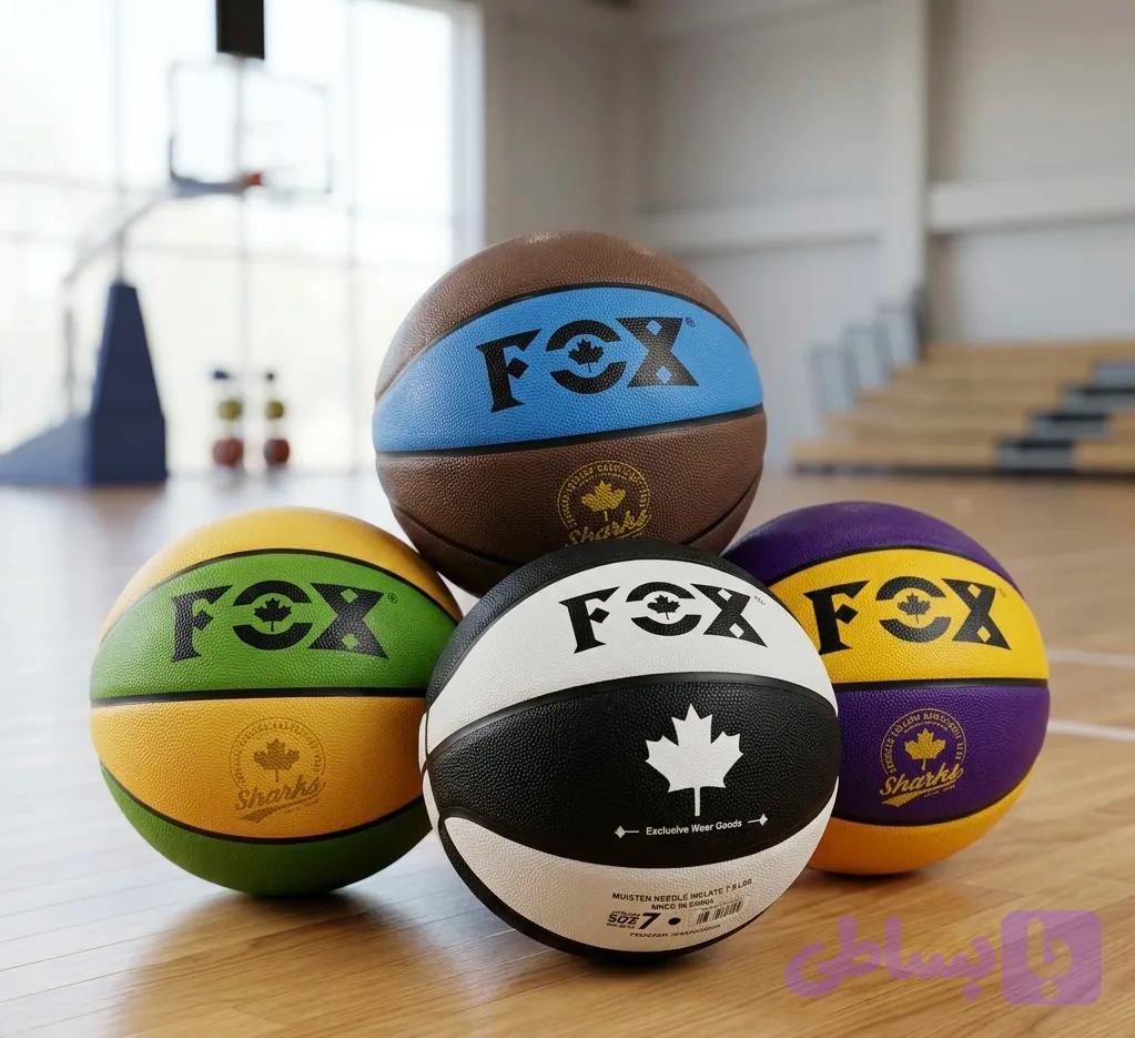 توپ بسکتبال Fox رنگی
