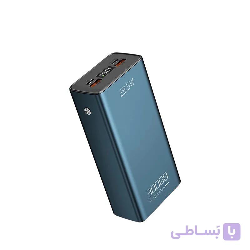 پاوربانک ارلدام مدل ET-PD36 ظرفیت 30000 میلی آمپر ساعت — تصویر 1