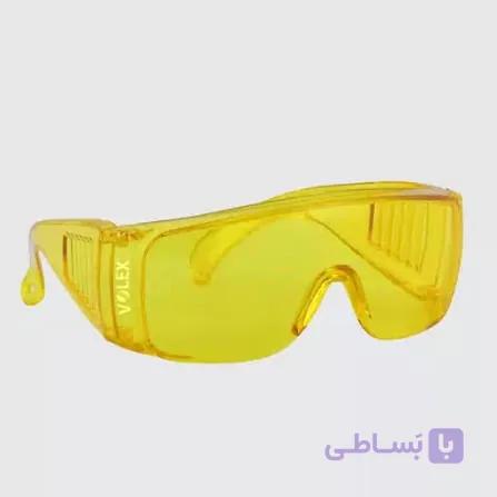 عینک ایمنی ولکس مدل ۸۹۱۳ نور زرد