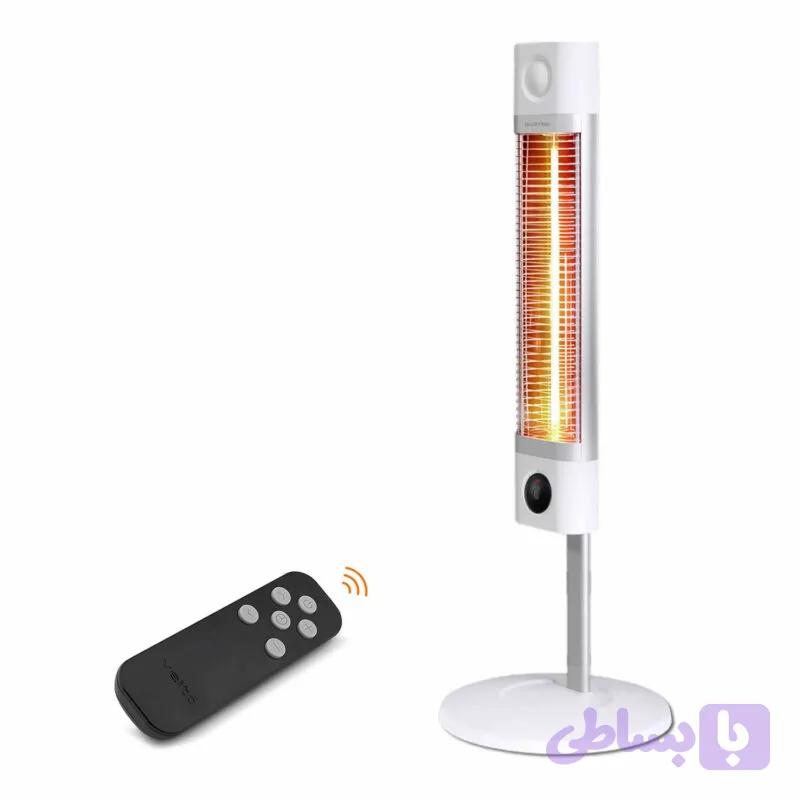 هیتر تابشی برقی ایستاده لوترا Lotra مدل CH2500RE سفید — تصویر 1