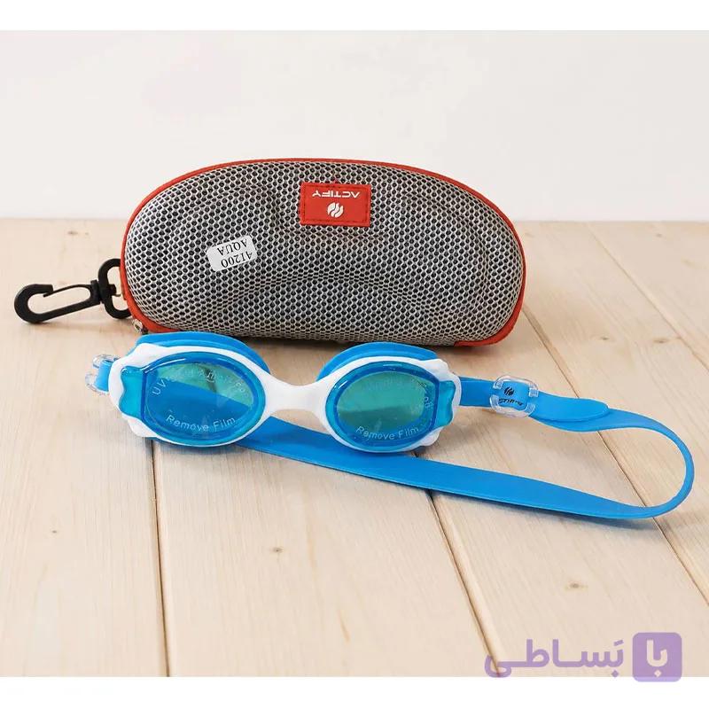 عینک شنا کیفی بچه گانه کد 4200 — تصویر 1