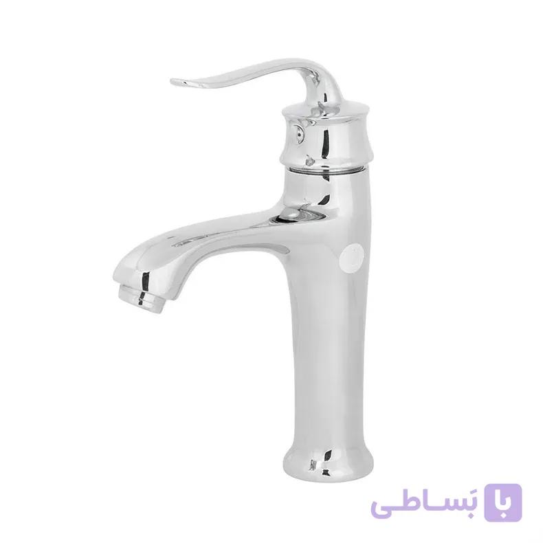 شیر توالت مدل بامبو رنگ کروم براق با استاندارد و 5 سال گارانتی — تصویر 1