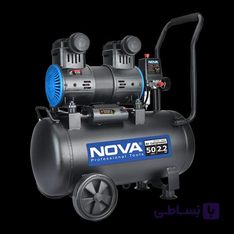 کمپرسور باد سایلنت 50 لیتری نووا مدل 9150