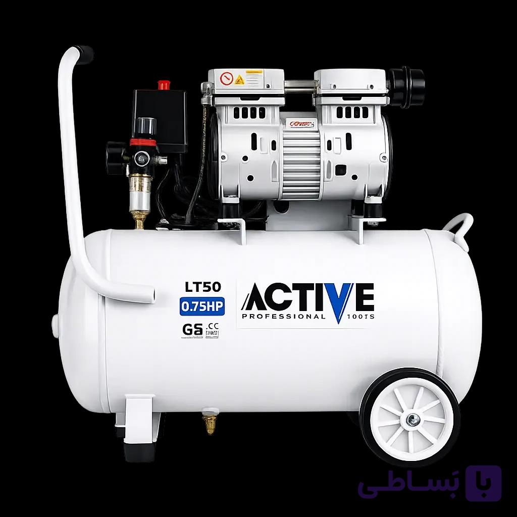 کمپرسور باد سایلنت اکتیو 50 لیتری مدل AC-1150SP