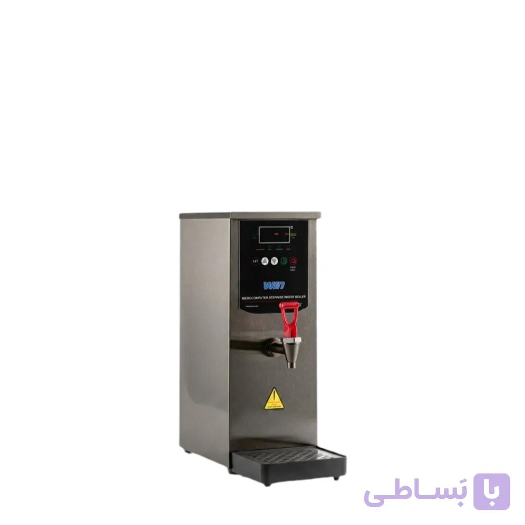 بویلر آب جوش 10 لیتری WIN رنگ استیل دودی مدل 9614015 — تصویر 1
