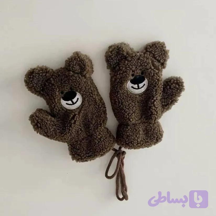 دستکش پشمالو تدی