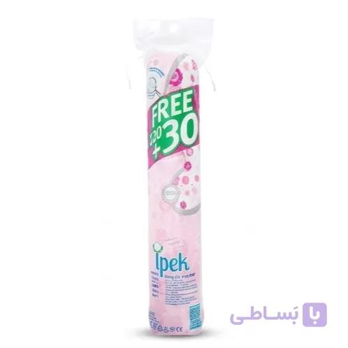 پد آرایش پاک کن ایپک 150 عددی کتان ساخت ترکیه — تصویر 1