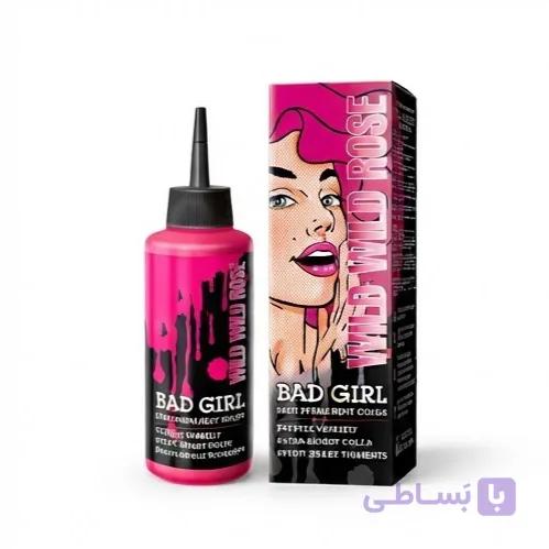 شامپو رنگ بدگرل Wild Wild Rose سرخابی وحشی 150 میلی‌لیتر — تصویر 1