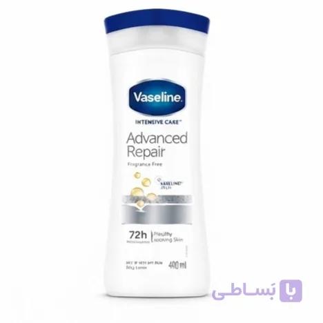 لوسیون بدن وازلین Advanced Repair پوست خشک 400 میلی‌لیتر — تصویر 1