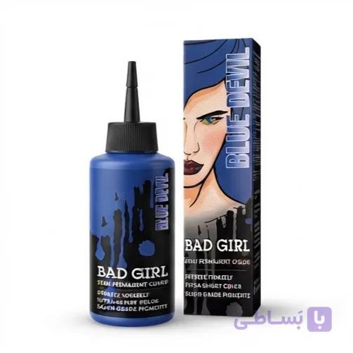 شامپو رنگ بدگرل Blue Devil آبی تیره 150 گرم — تصویر 1