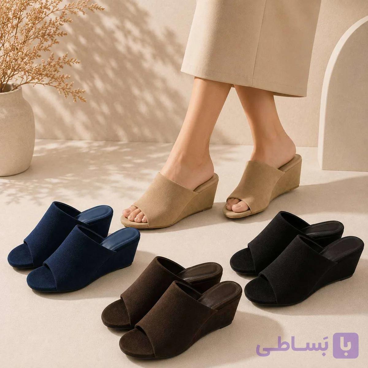 صندل لژ دار جیر ورونیکا J002 — تصویر 1